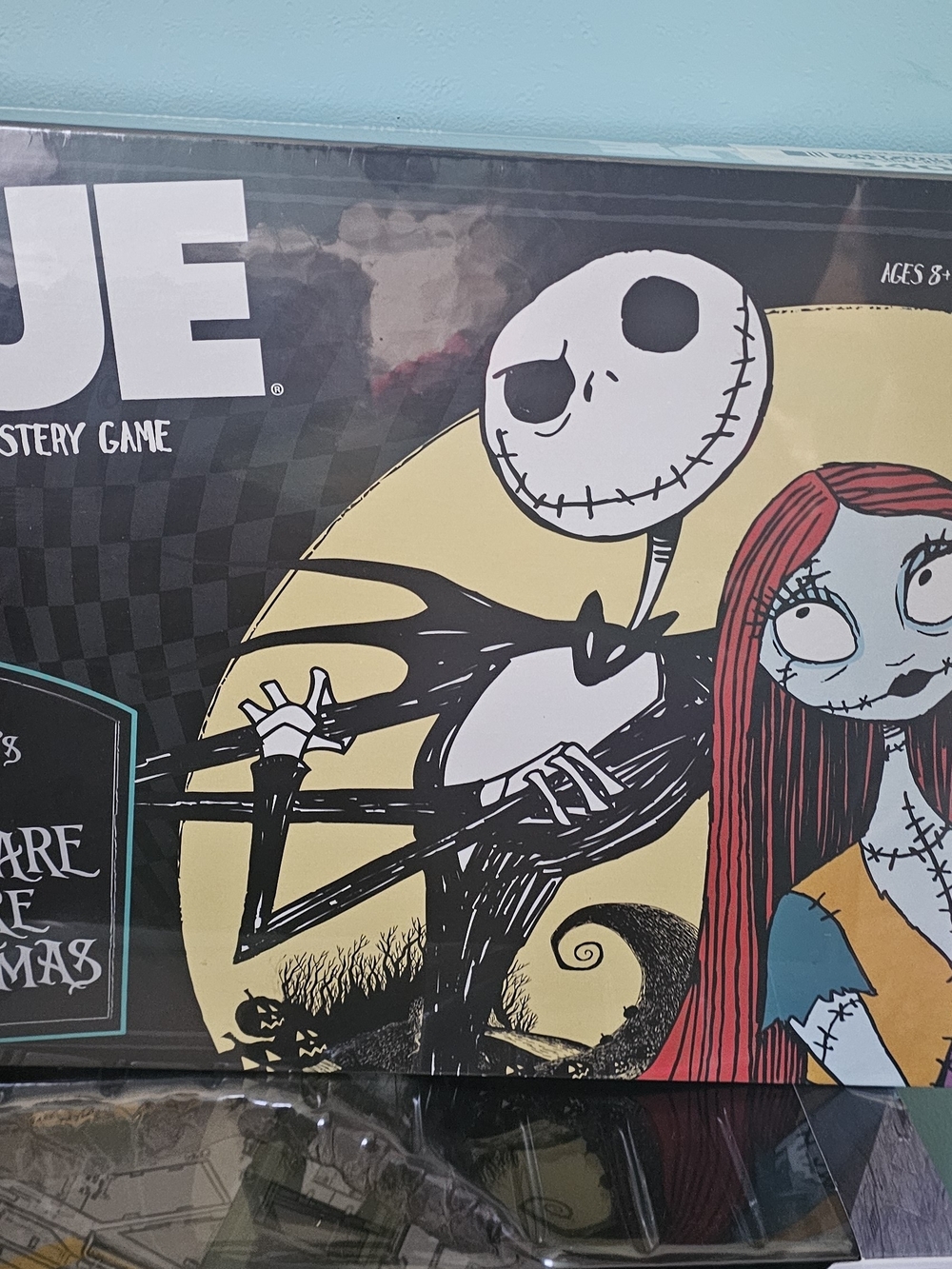 The Nightmare Mystery Game – Clue. Black/White/Red Edition